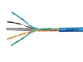 Schrack Cat.6 modrá / Instalační kabel / U/UTP / 305 m / PVC / drát (HSEKU423P4)