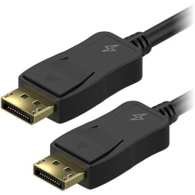 Video kabel DisplayPort(male) na DisplayPort(male), 2metry,černá