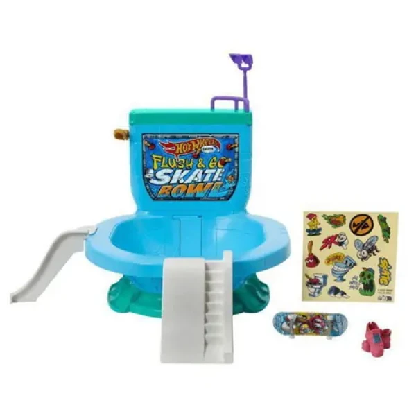 Mattel Hot Wheels skates splachovací fingerboard skatepark