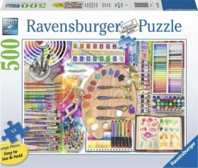 Ravensburger Puzzle Paleta umělce XXL