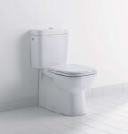 DURAVIT - D-Code WC kombi mísa, Vario odpad, bílá 21180900002