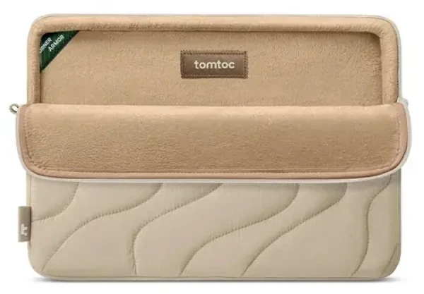 Tomtoc Terra A27 Sleeve Natural Sand / Pouzdro / MacBook Air 15" / M2, M3, M4 (A27E3K2)