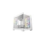 DEEPCOOL Case CG330 3F, mATX, Průhledná bočnice, 3x120mm ARGB Fan, bílá EDF_1808123
