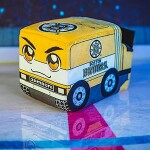 Bleacher Creatures Plyšová Rolba Boston Bruins NHL Zamboni Kuricha