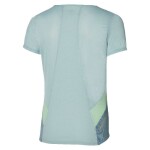 Mizuno DryAeroFlow Tee(W) Cloud Blue - Běžecké tričko Mizuno DryAeroFlow Tee J2GAC20404 Velikost textilu: XL