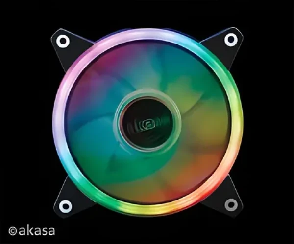 Akasa AK-FN098 Vegas R7 / 120mm RGB ventilátor / řízení z základní desky (AK-FN098)