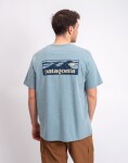 Tričko Patagonia M's Boardshort Logo Pocket Responsibili-Tee® Blue Sage