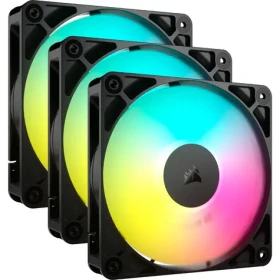 Corsair RS120 ARGB 3ks černá / 120mm / Magnetic Dome Bearing / 420-2100 RPM / 72.8 CFM / 4-Pin (CO-9050181-WW)