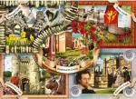 GIBSONS Puzzle English Heritage: Hrady Anglie