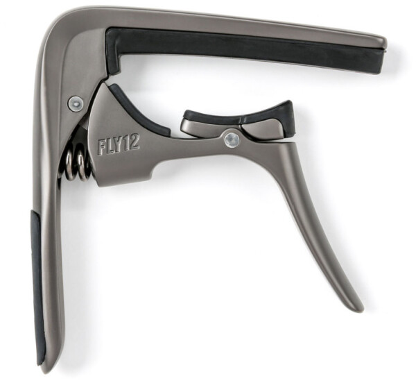 Dunlop 66CGM TRIGGER FLY CAPO 12 STRING - GUN METAL