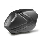 V37Nnt pár bočních kufrů Givi (levý+pravý) boční víka černá matná ala karbon (Monokey pro Plx...),