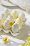 Ib Laursen Svíčka Egg Lemonade, žlutá barva, vosk