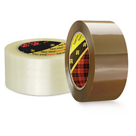 36 x Lepicí PP páska Scotch™ 3M, šířka 48mm, návin 66m, průmyslová, hnědá, tloušťka 35µm