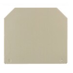 Weidmüller 1050100000-20 zakončovací deska béžová 20 ks