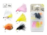 Delphin Sada umělých mušek Fly Pond trout 10ks,Delphin Sada umělých mušek Fly Pond trout 10ks