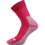 VOXX Ponožky zimní thermo ALPIN z merino vlny FUXIA 35-38 114131