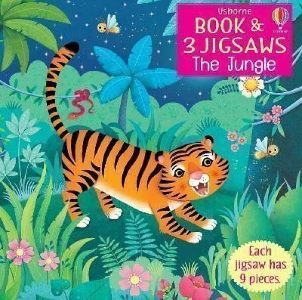 Usborne Book & 3 Jigsaws: The Jungle - Sam Taplin