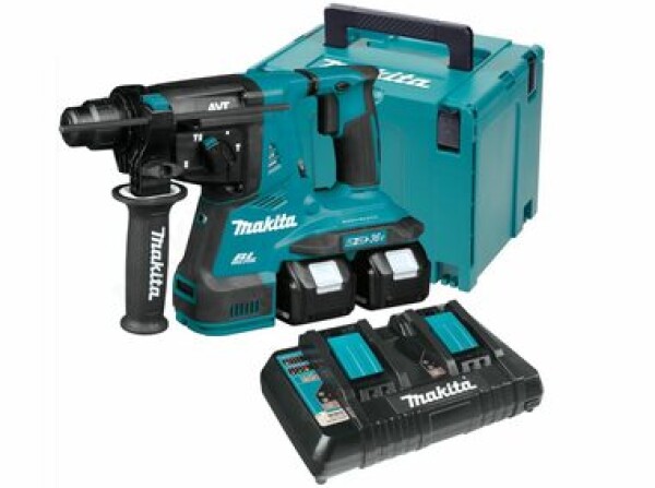 Makita DHR280PT2J / Aku bourací kladivo / SDS Plus / 2x 18V / Li-ion / 2x 5.0 Ah (MDHR280PT2J)