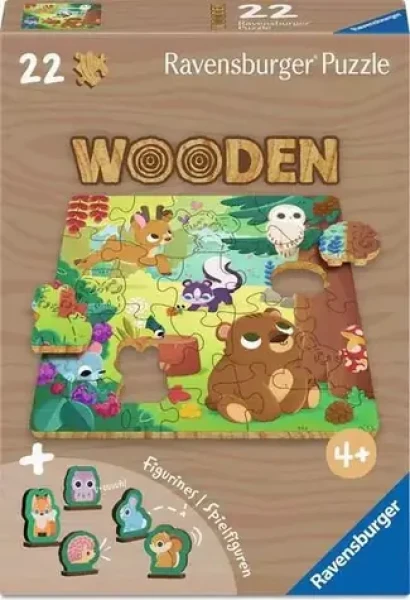 Ravensburger Dřevěné puzzle Džungle