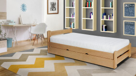 Dřevěná postel Renata 120x200