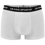 Le Coq Sportif pánské boxerky 3PAK červené šedé tmavě modré XL