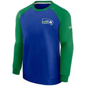 Nike Pánská mikina Seattle Seahawks NFL Raglan Throwback Crewneck Velikost: S