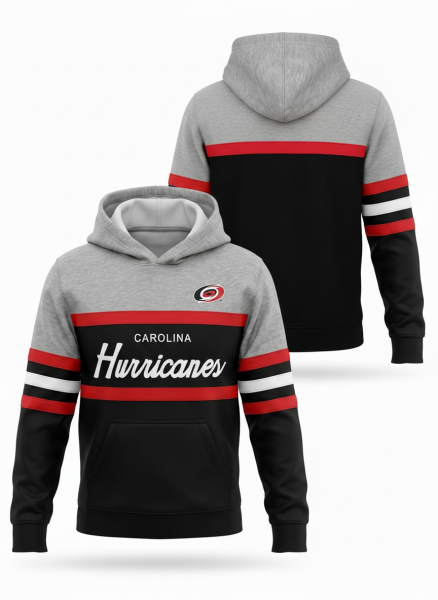 Outerstuff Dětská mikina Carolina Hurricanes NHL Head Coach Hoody Velikost: Dětské XL (170 – 176)