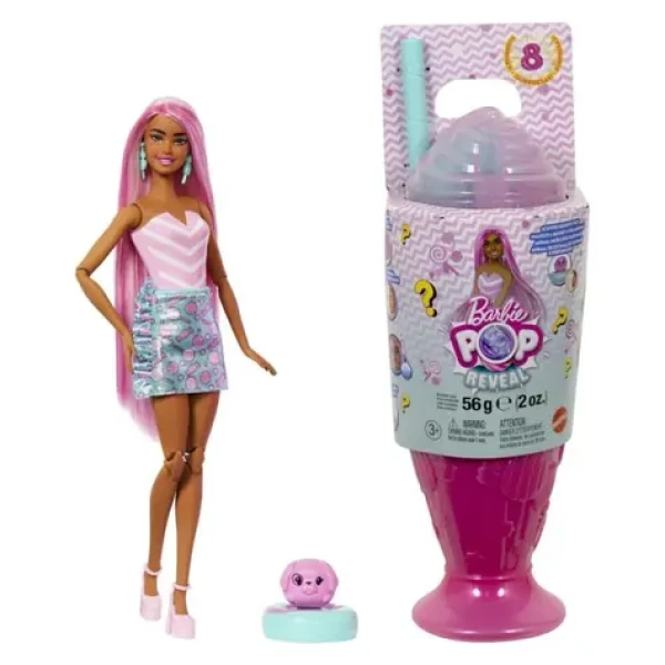 Mattel Barbie POP REVEAL růžová