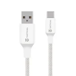 Tactical Stitch Thread Cable USB-A/USB-C 0.3m White (57983126579)