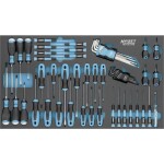 Wera Kraftform Kompakt 400 RA Set Imperial 1 bitový šroubovák 17dílná křížový PH, TORX, inbus, vnitřní čtyřhran, plochý