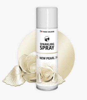 Barva ve spreji Food Colours New Pearl (250 ml) Perleťová