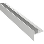 MEXEN - Line-B spádová lišta pro sklo 180 cm levá, nerez 181004180L