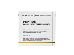 BEAUTY OF MAJESTY Peptide Power noční pleťová maska 75 g