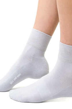 Ponožky na kolo 040 světle šedá 38-40