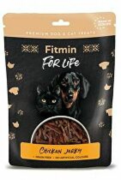 Fitmin FL dog,cat poch. Kuřecí jerky 70g