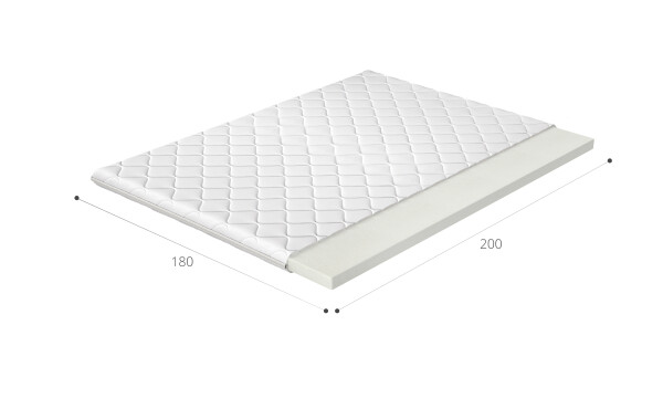 Topper T30 na matraci Rozměr: 180 x 200 cm, Potah: Hypoalergenní potah
