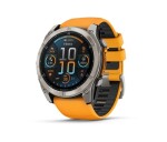 Garmin - fenix® 8 – 51 mm, AMOLED Sapphire, Titanium s Orange/Graphite silikonovým řemínkem, EU EDF_2393767