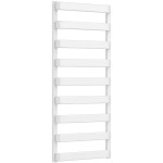 CERANO - Koupelnový radiátor Adriano - boční připojení - 520 W - bílá lesklá - 1200x500 mm CER-319378