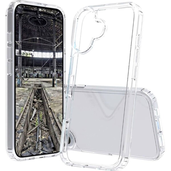 JT Berlin BackCase Pankow Clear zadní kryt na mobil Apple iPhone 16 transparentní indukční nabíjení