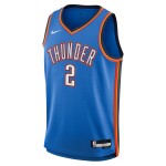 Nike Dětský dres Oklahoma City Thunder NBA Shai Gilgeous-Alexander #2 Swingman Modrá (YOUTH)