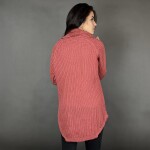 HOSH Pletený jednobarevný rolák CLAIRE Barva: Světle modrá