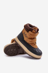 Zateplené Sněhule Chlapecké Lee Cooper Camel Velikost: 35
