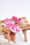 Dětské balerínky v květech růžove Noah 19