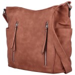 Trendy dámská crossbody Vildisa, růžová