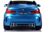 Mamido Elektrické autíčko BMW X6 M dvoumístné XXL lakované modré
