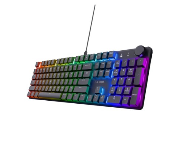 TRUST klávesnice GXT 866 TORIX Herní Klávesnice, USB, USB-C, EN EDF_1667357