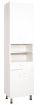 Koupelnová skříňka vysoká Keramia Pro 50x192x33,3 cm bílá PROV50DV PROV50DV
