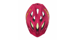 Dětská cyklistická helma MET Crackerjack růžová/zelená textura matná(52-57)