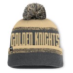 Fanatics Pánská zimní čepice Vegas Golden Knights NHL Thrive Cuffed Pom Beanie