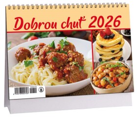 Stolní kalendář ARIA 2026 - Dobrou chuť, 14denní